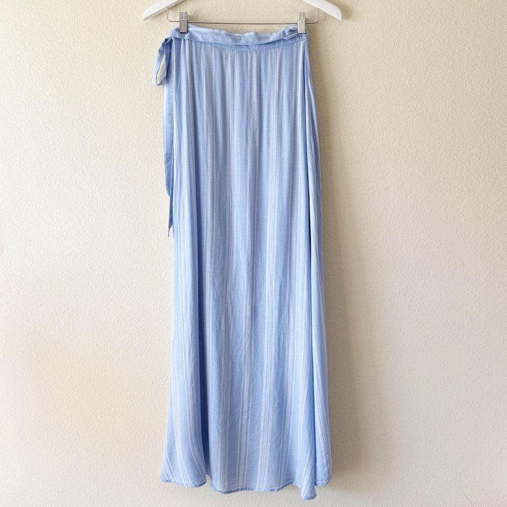 Show Me Your MuMu Striped Wrap Maxi Skirt - Picture 5 of 7